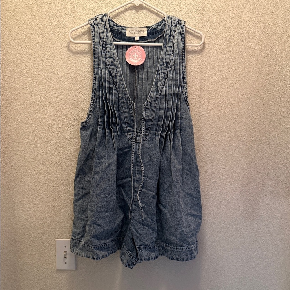 Denim Blue Jumpsuit